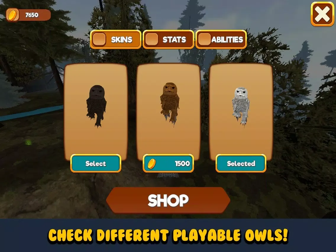 Wild Owl Bird Survival Simulator iPad  Screenshots