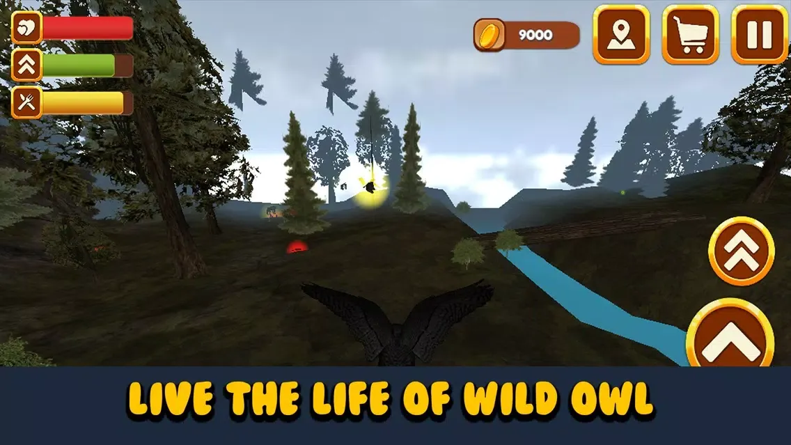 Wild Owl Bird Survival Simulator Screenshots