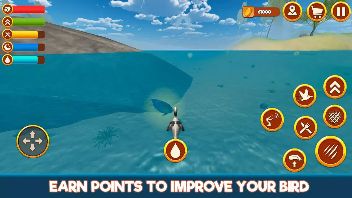 Zrzuty ekranu Wild Pelican Simulator: Sea Bird Life 3D