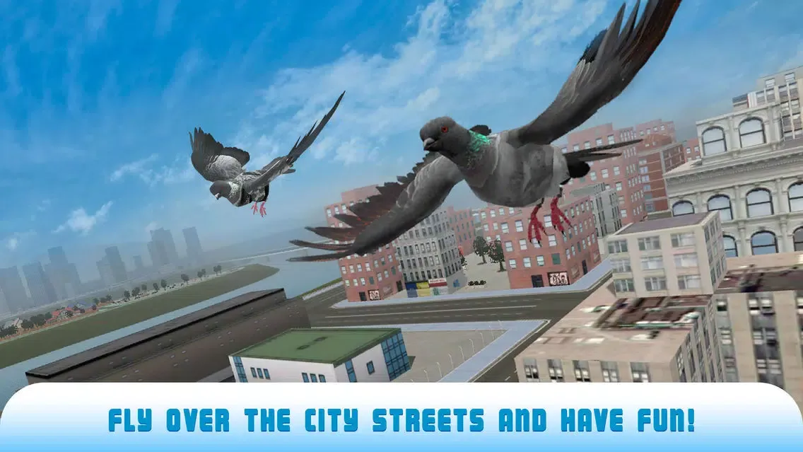 Ảnh chụp màn hình của Pigeon Bird Survival Simulator 3D 2 Full