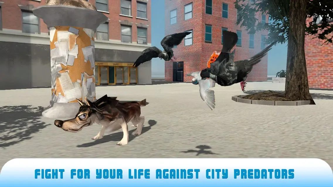 Ảnh chụp màn hình của Pigeon Bird Survival Simulator 3D 2 Full