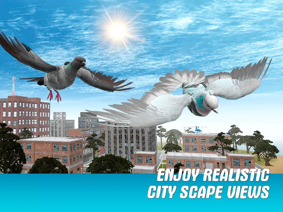 صور City Pigeon Simulator 3D Full iPad 