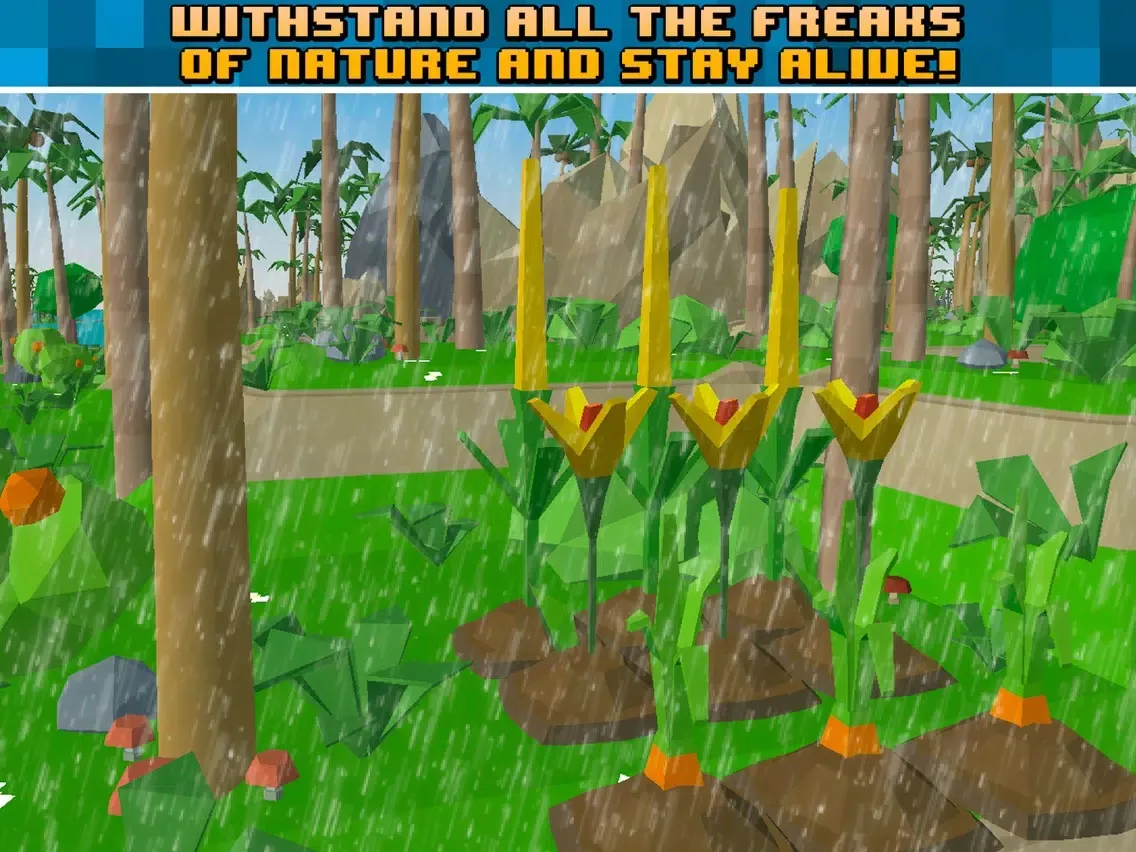 Pixel Pirate Island Survival Simulator 3D Full iPad  Ekran Görüntüleri