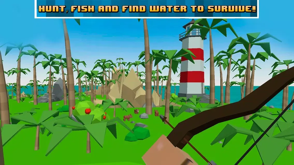 Pixel Pirate Island Survival Simulator 3D Full Ekran Görüntüleri