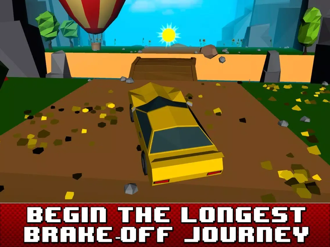Pixel Car Crash: Faily Brakes Full iPad  سکرین شاٹس
