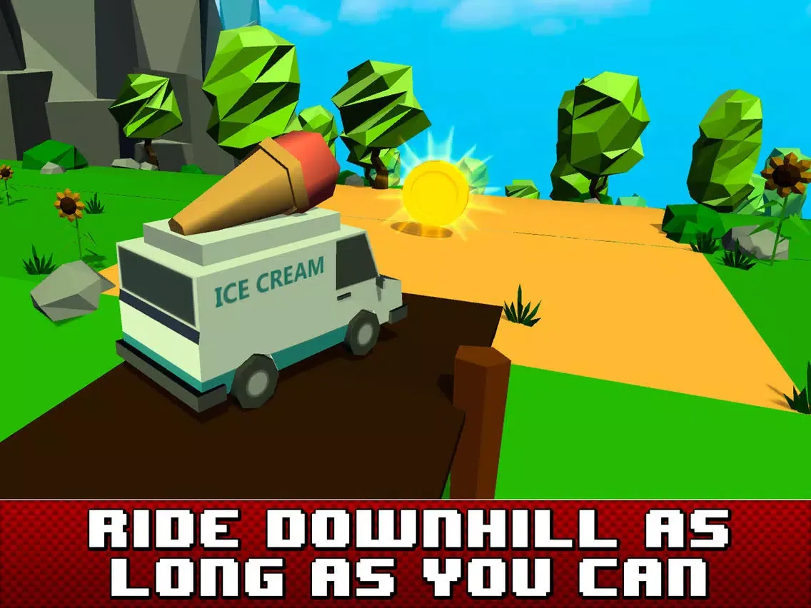Pixel Car Crash: Faily Brakes Full iPad  سکرین شاٹس