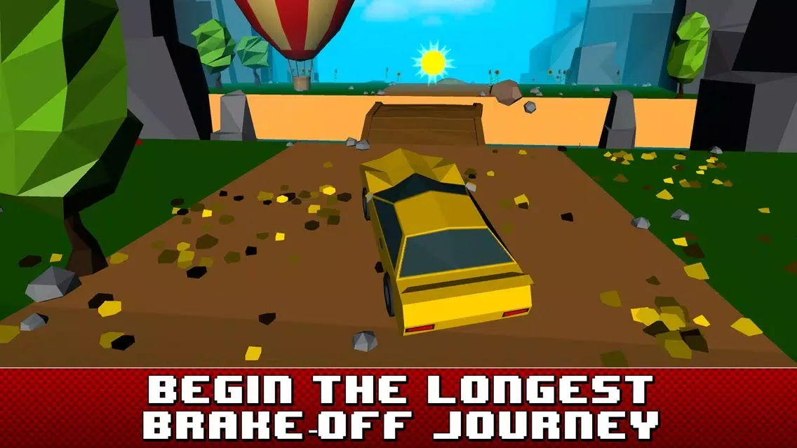 Pixel Car Crash: Faily Brakes Full سکرین شاٹس