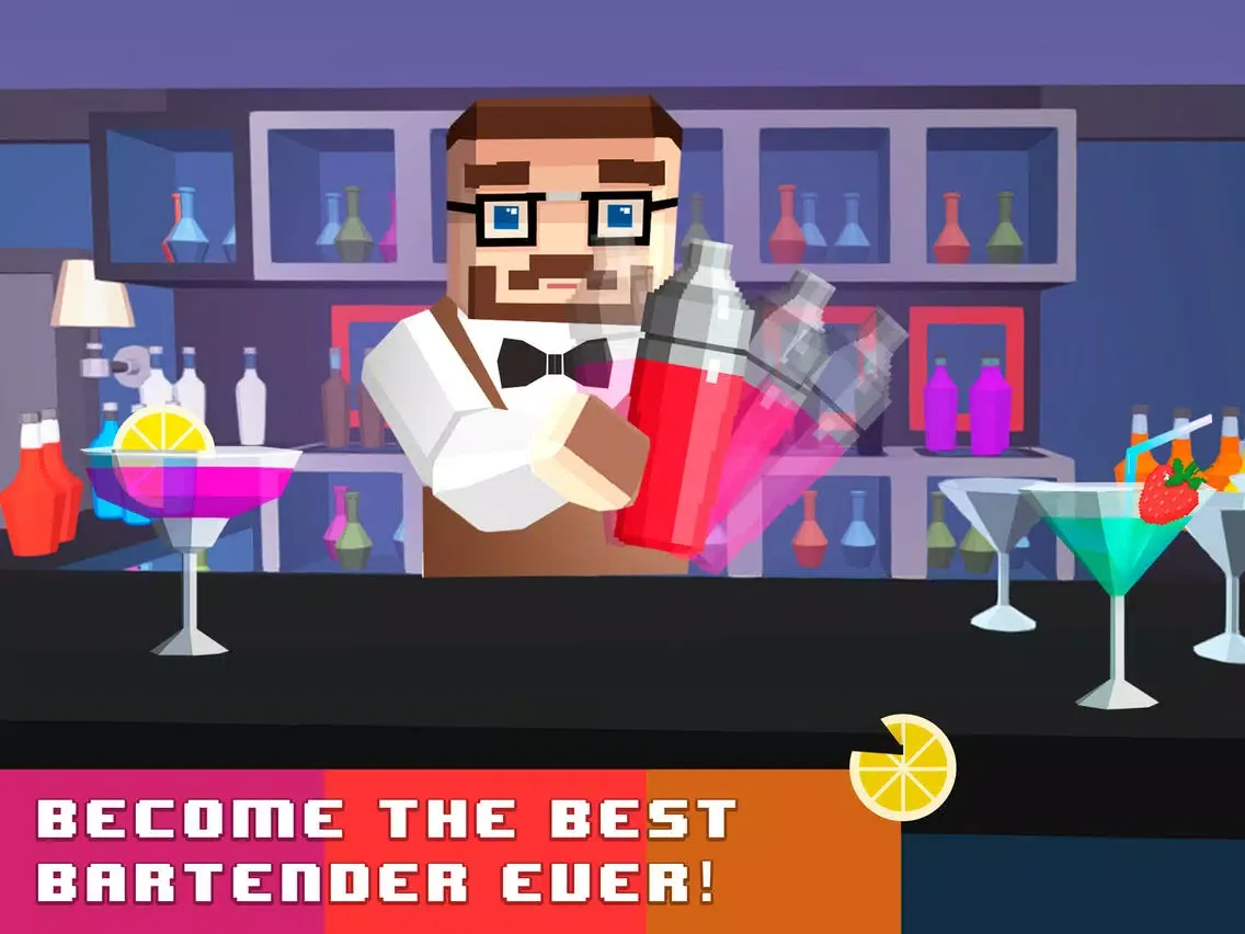 Captures d'écran de Mix Delicious Cocktails: Bartender Simulator iPad 