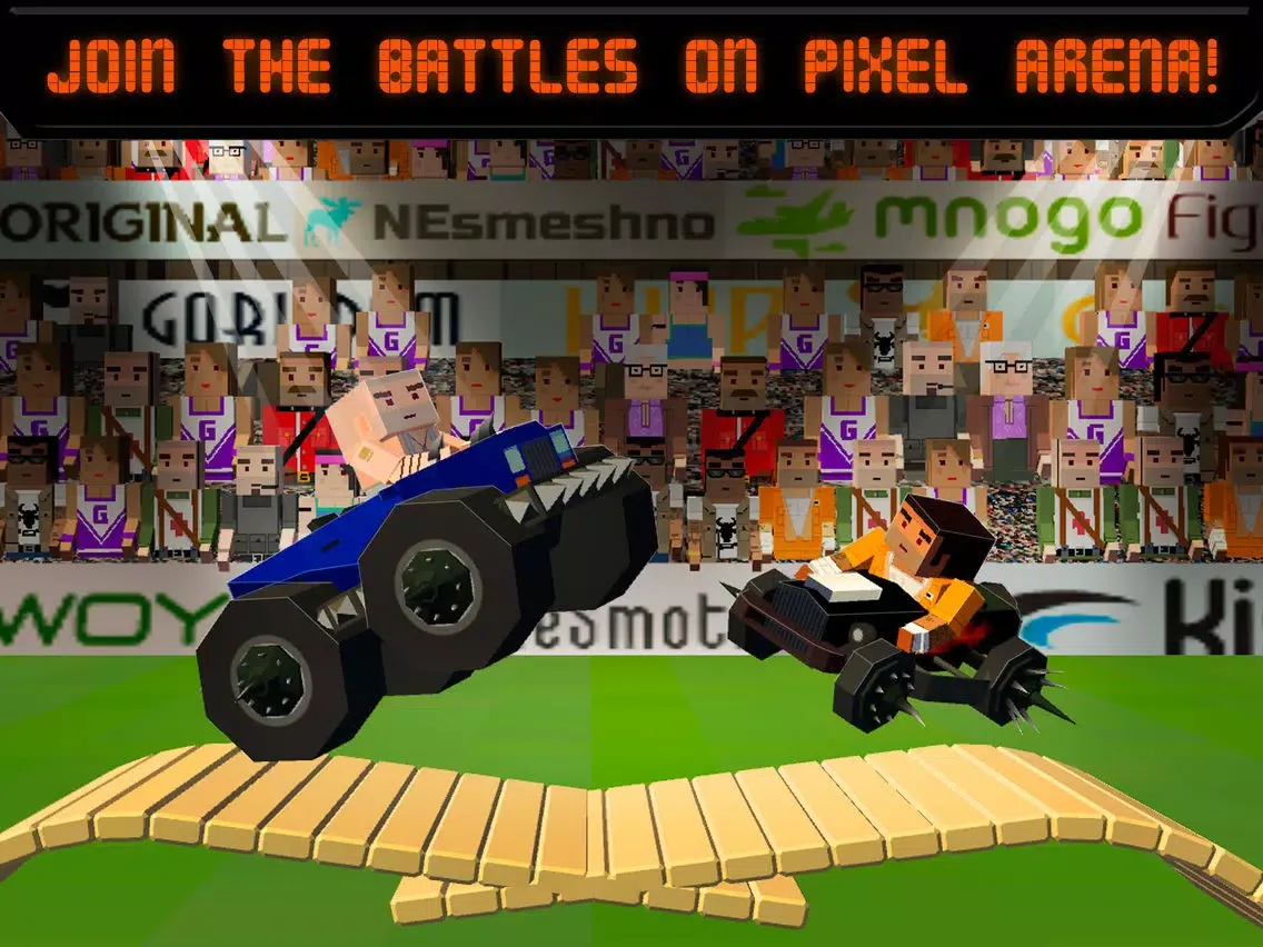 صور Pixel Car Fighting Arena 3D Full iPad 