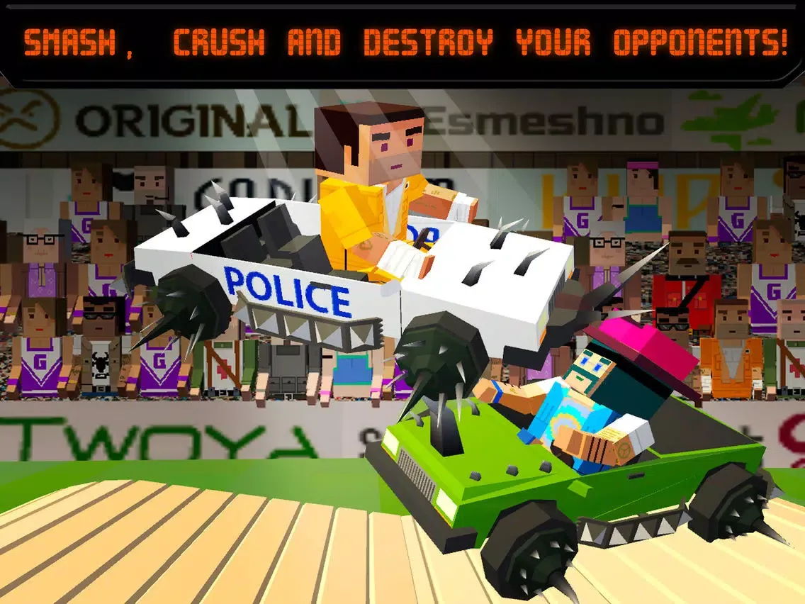 صور Pixel Car Fighting Arena 3D Full iPad 