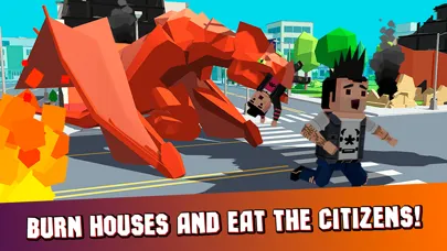 Cube Dragon City Rampage 3D應用截圖