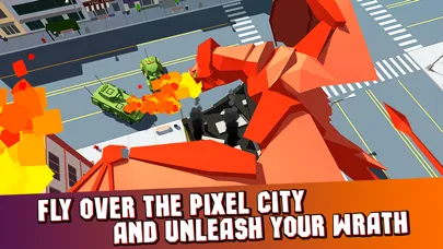 Cube Dragon City Rampage 3D應用截圖