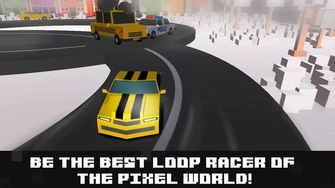 Pixel Car Racing: Loop Drive Full Screenshots