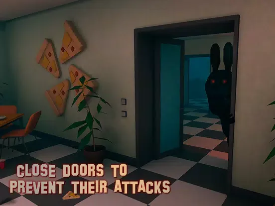 Capturas de tela do Nights at Scary Pizzeria 3D – 2 iPad 