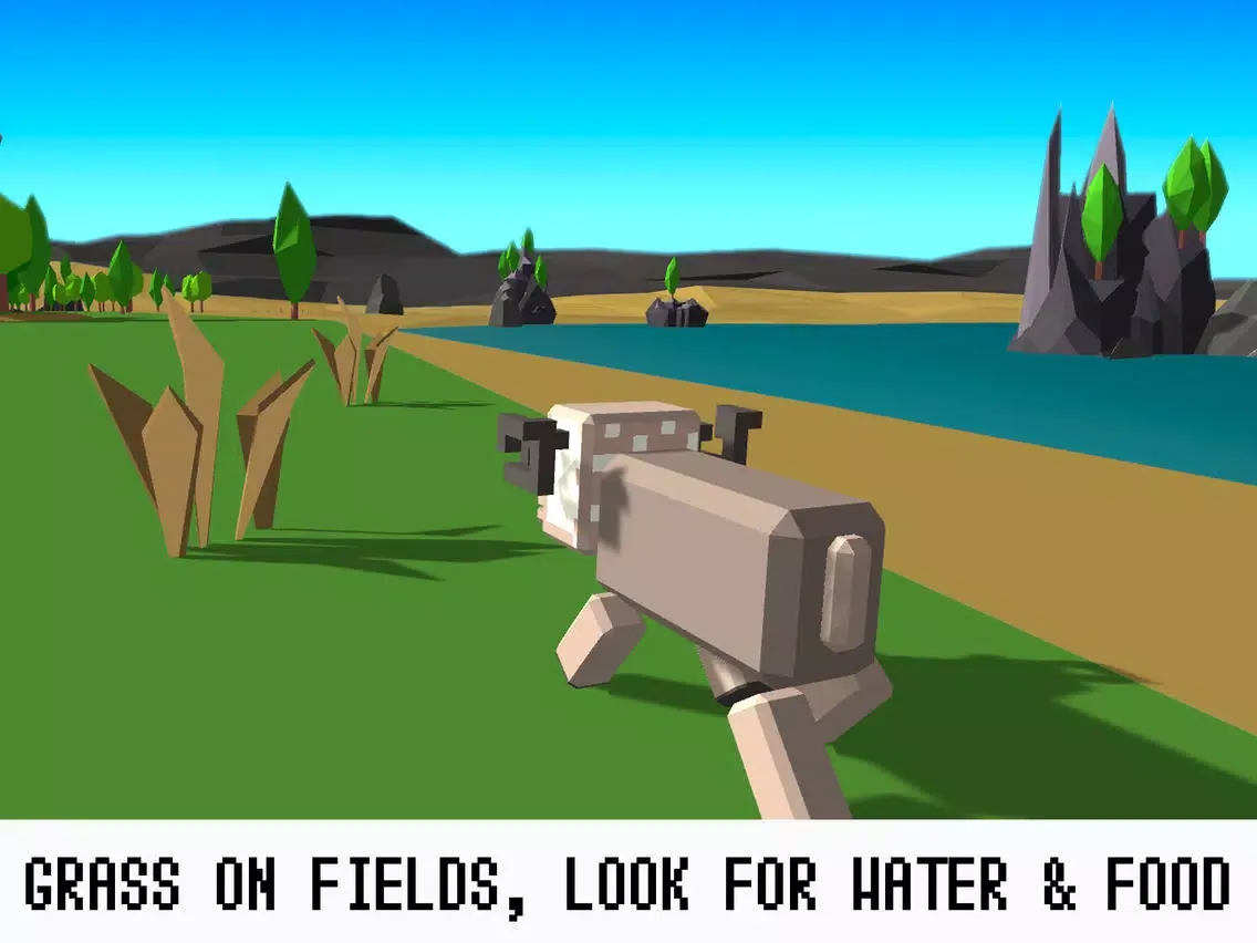 ภาพหน้าจอของ Pixel Wildlife: Sheep Survival Simulator Full iPad 