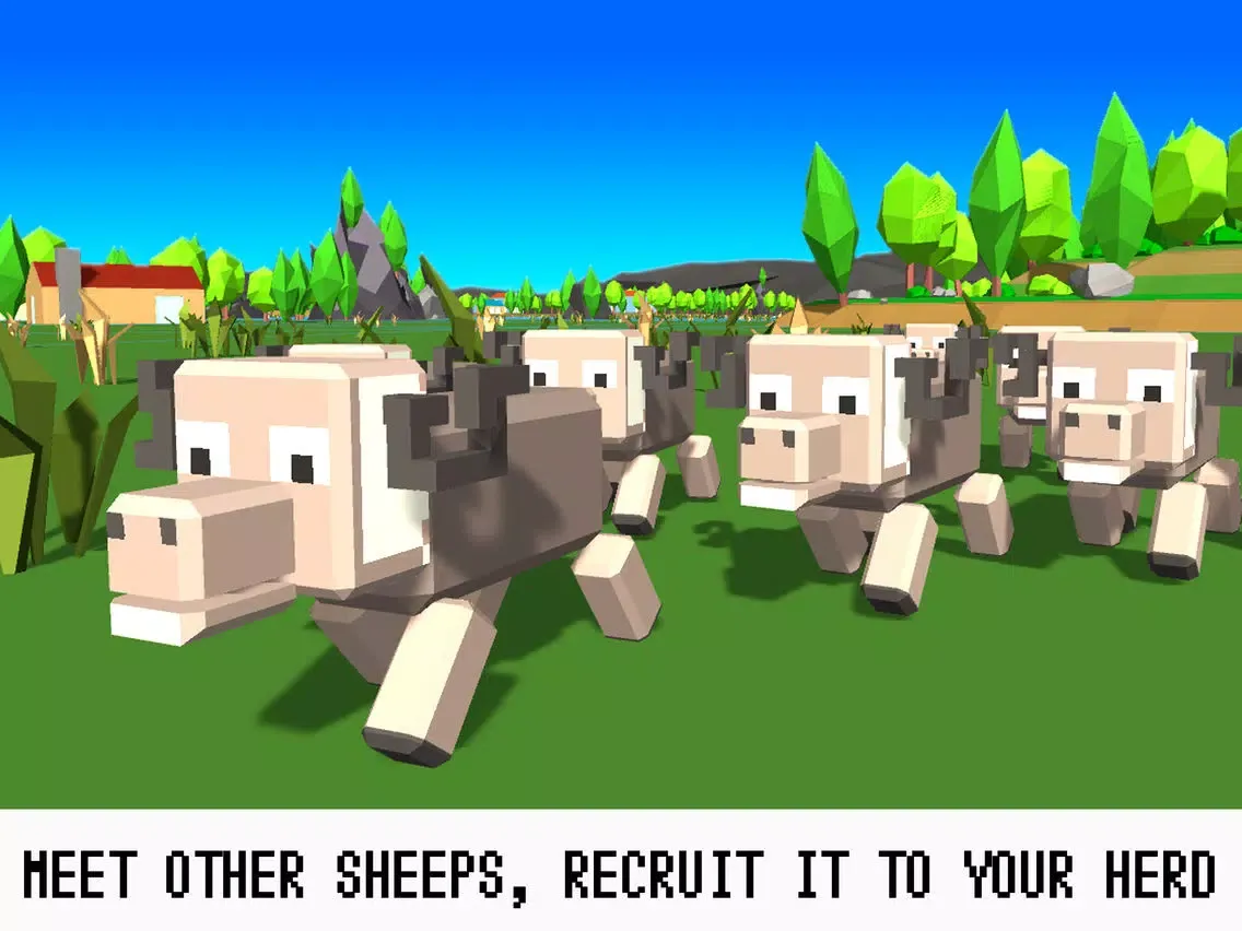ภาพหน้าจอของ Pixel Wildlife: Sheep Survival Simulator Full iPad 