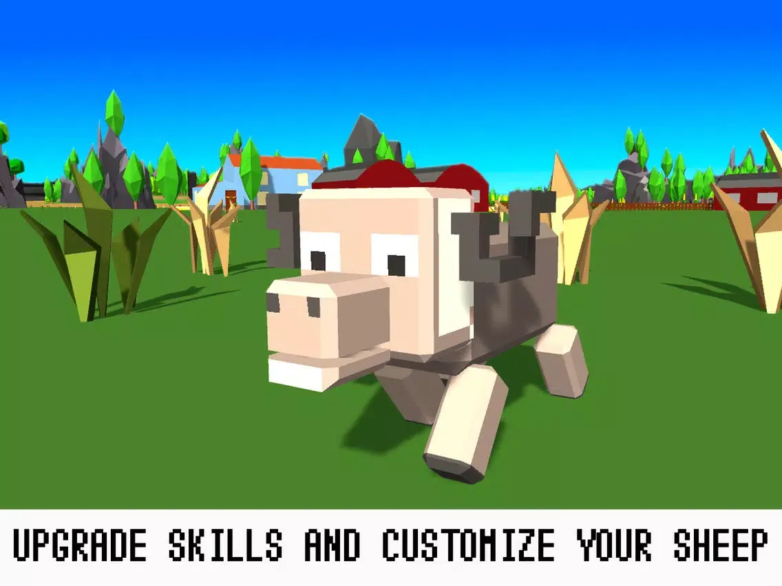 ภาพหน้าจอของ Pixel Wildlife: Sheep Survival Simulator Full iPad 