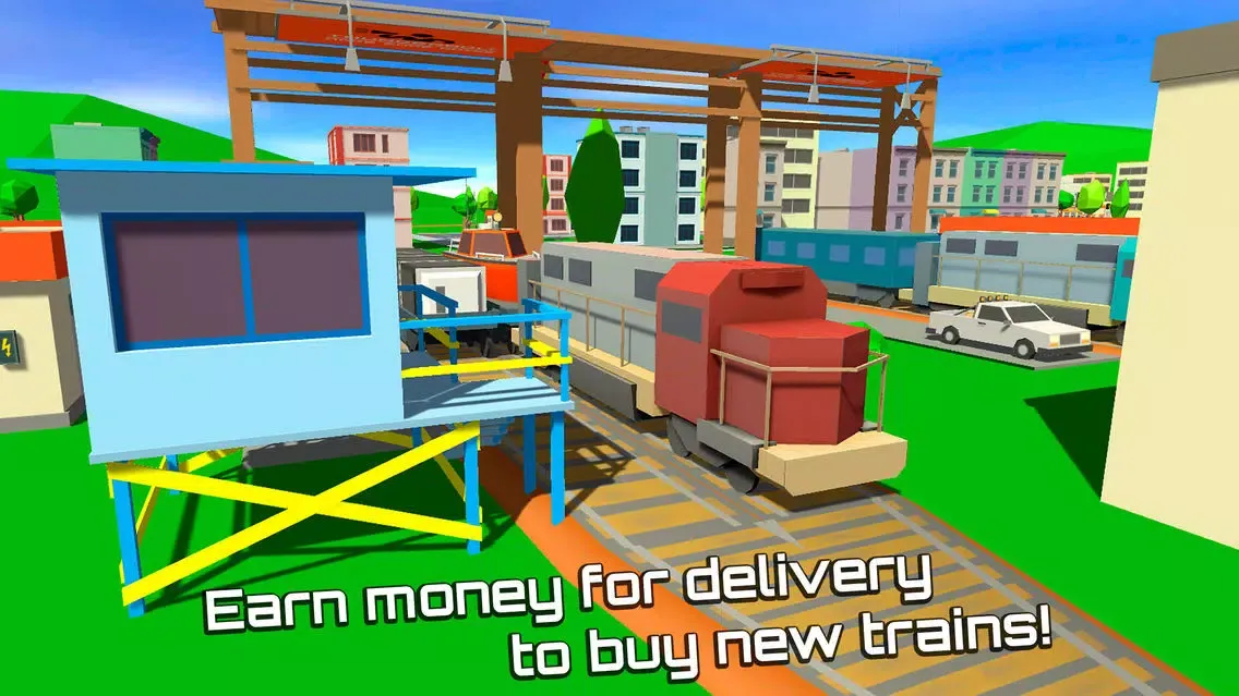 Captures d'écran de Cargo Train Driver: Railway Simulator 3D Full