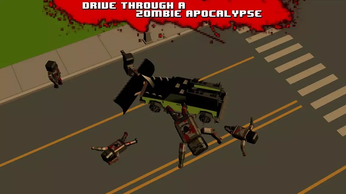 Captures d'écran de Zombie Smashy Death Race 3D Full