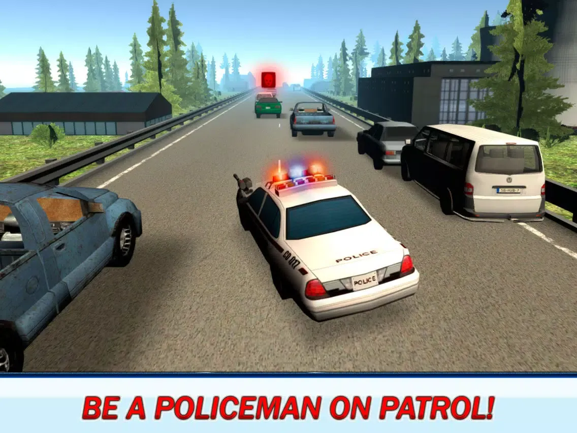 Capturas de tela do Police Monsterkill: Cop Chase Racing 3D Full iPad 
