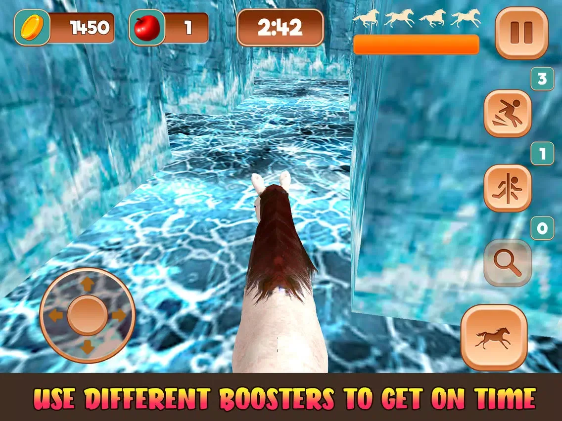 Ảnh chụp màn hình của Pony Horse Maze Adventure Simulator iPad 