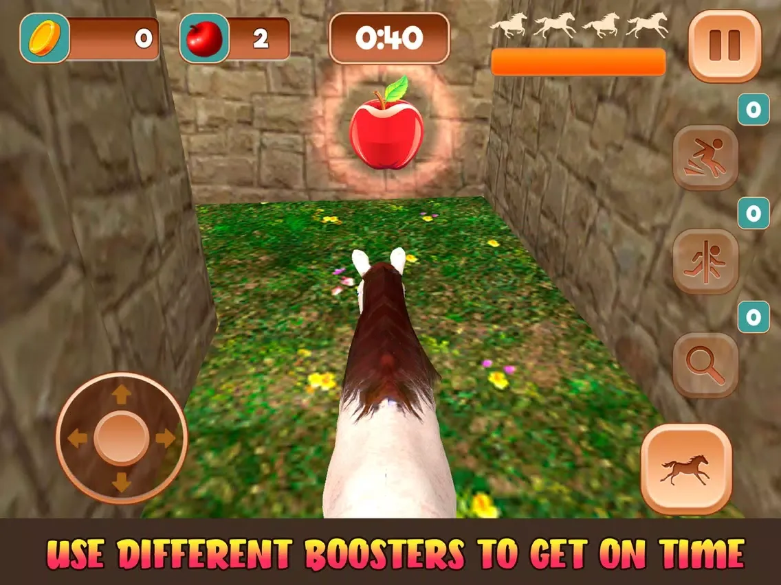 Ảnh chụp màn hình của Pony Horse Maze Adventure Simulator iPad 