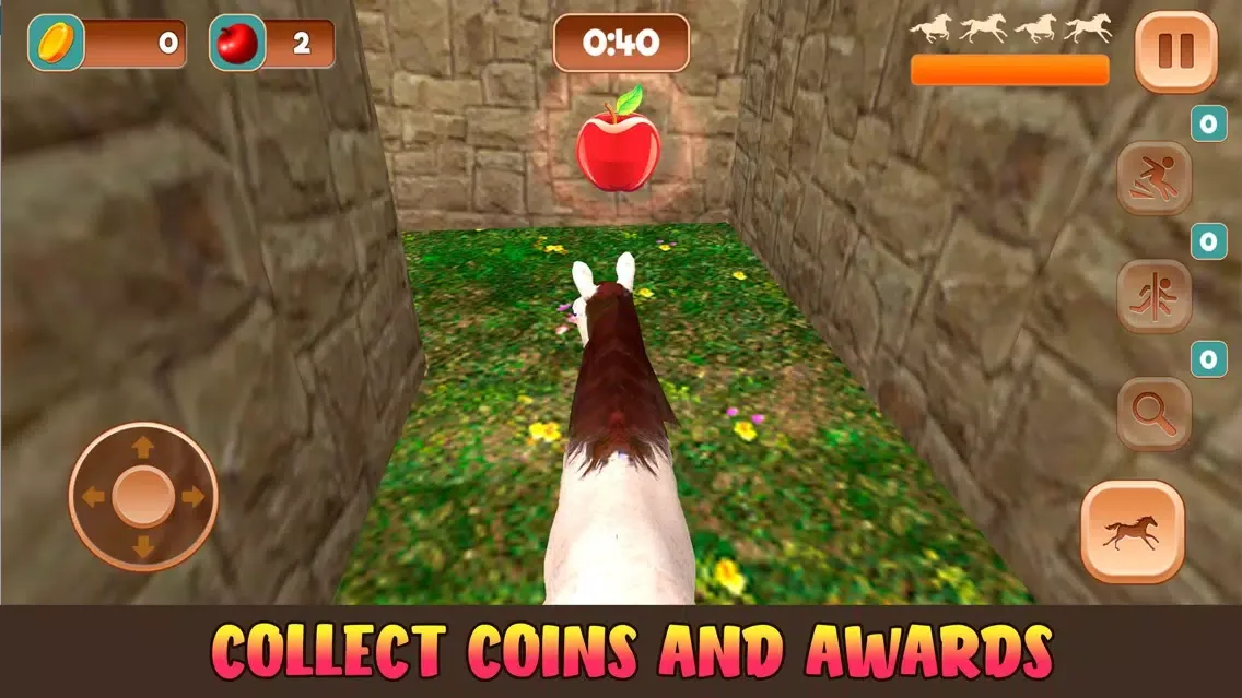 Ảnh chụp màn hình của Pony Horse Maze Adventure Simulator