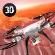 City Quadcopter Drone Flight 3D Full