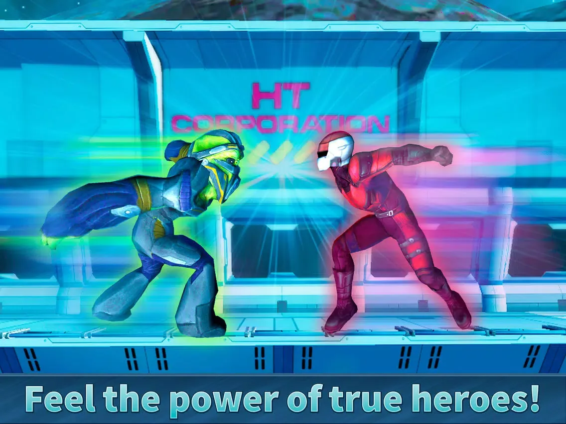 Captures d'écran de Ninja Rangers: Robot Kung Fu Fight iPad 