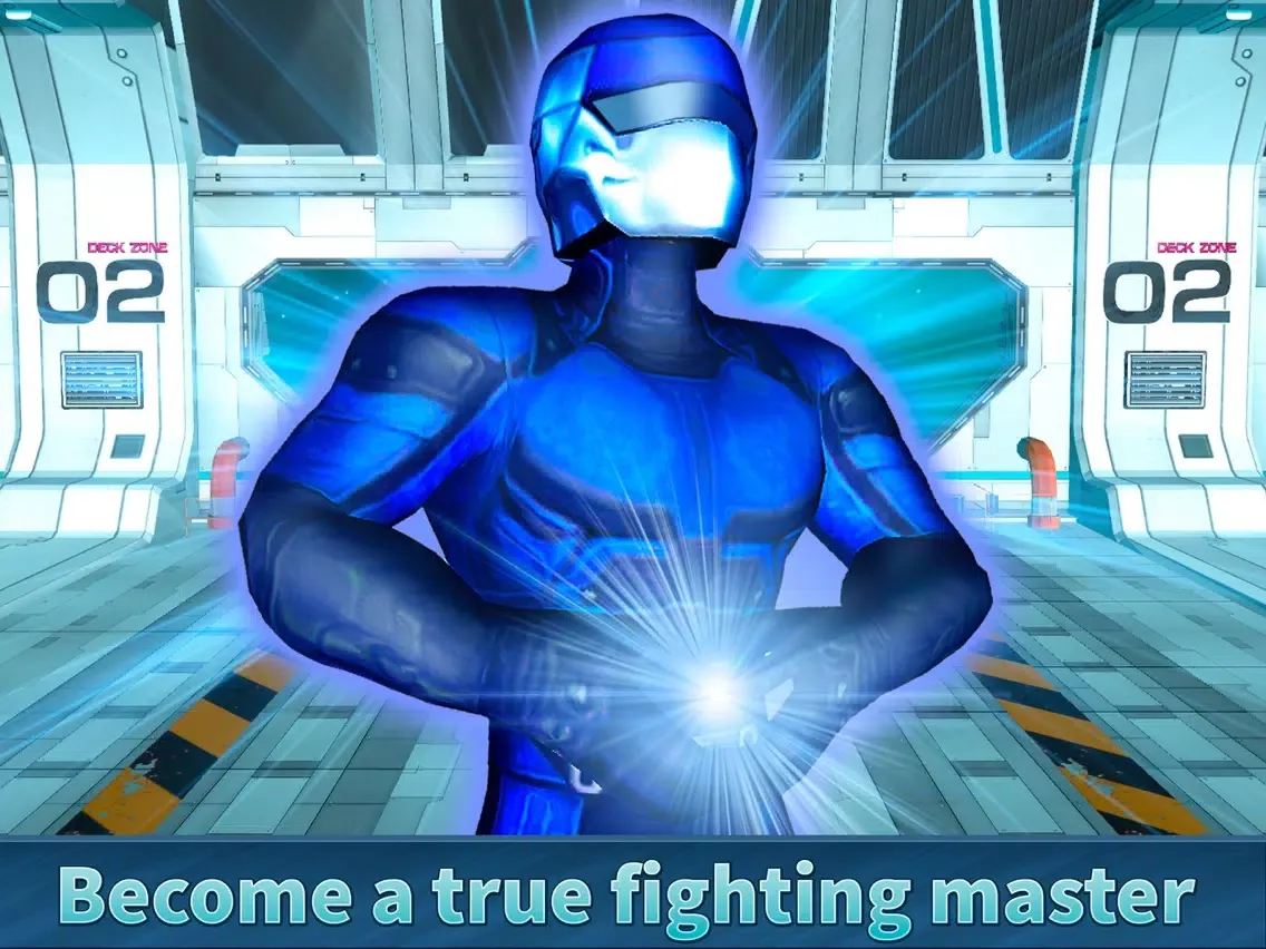 Captures d'écran de Ninja Rangers: Robot Kung Fu Fight iPad 