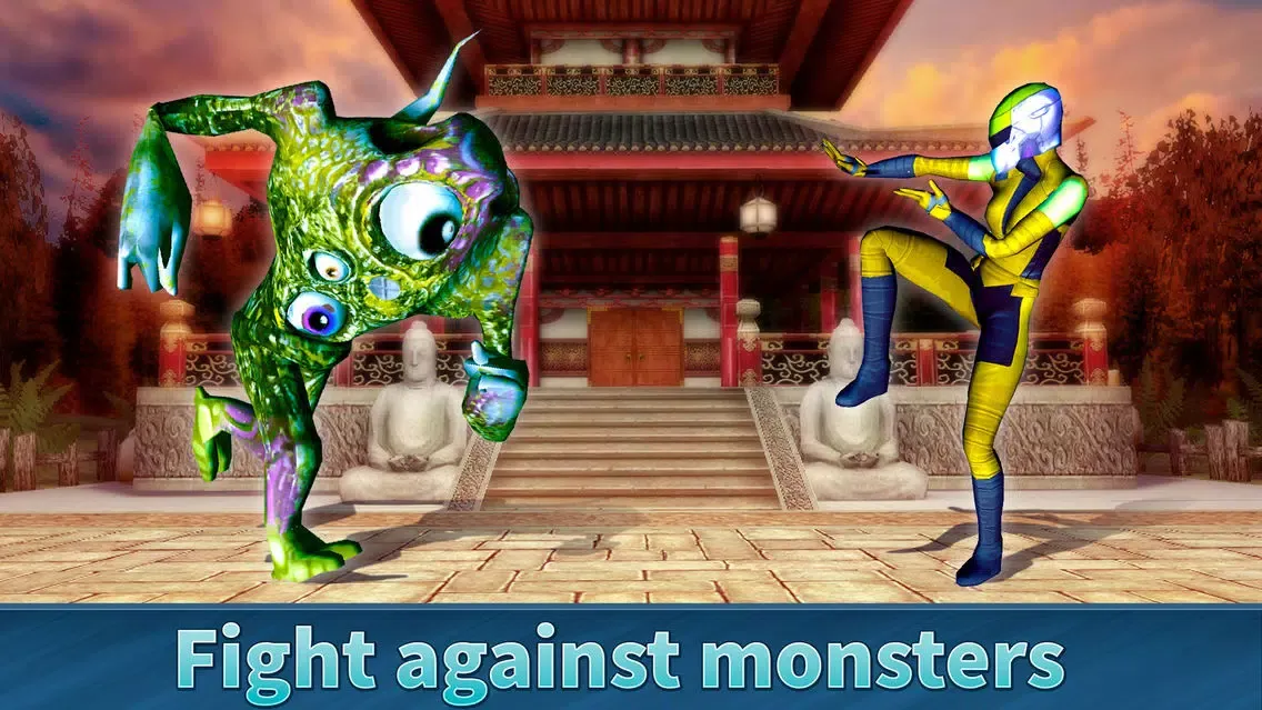 Captures d'écran de Ninja Rangers: Robot Kung Fu Fight