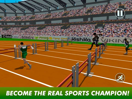 Athletics Running Race Game iPad 应用截图