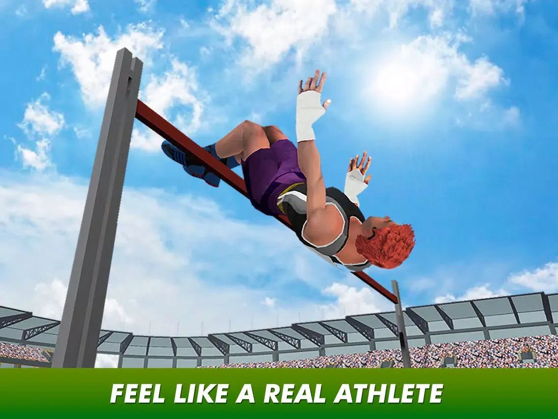 Athletics Running Race Game Full iPad 應用截圖