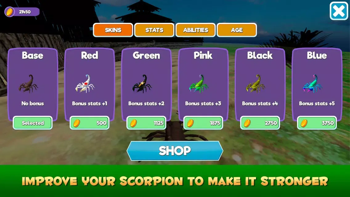 Screenshot di Wild Life of Poisonous Scorpion