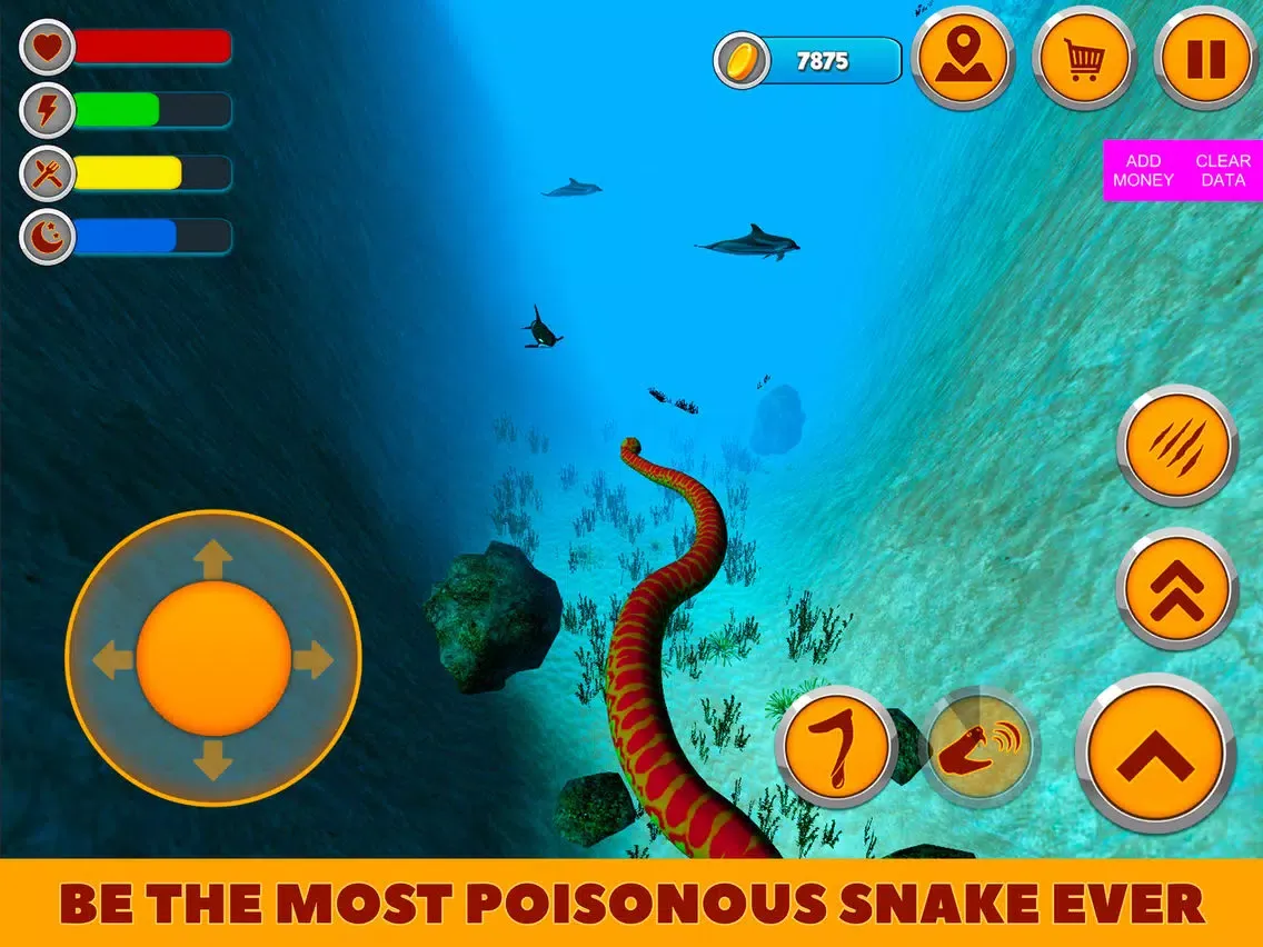 Sea Serpent Snake Survival Simulator iPad  স্ক্রিনশট