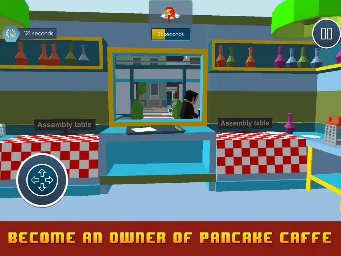 تصاویر Yummy Pancakes Maker Chef Simulator iPad 