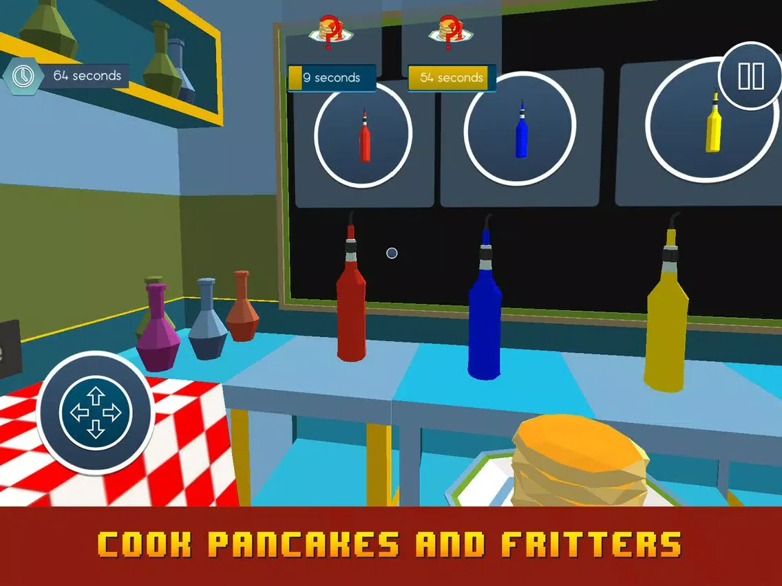 تصاویر Yummy Pancakes Maker Chef Simulator iPad 