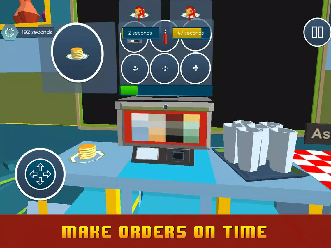 تصاویر Yummy Pancakes Maker Chef Simulator iPad 