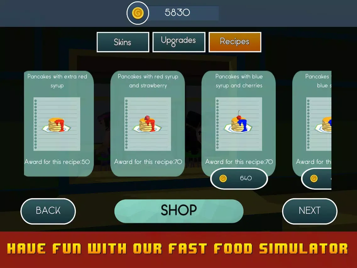 تصاویر Yummy Pancakes Maker Chef Simulator iPad 