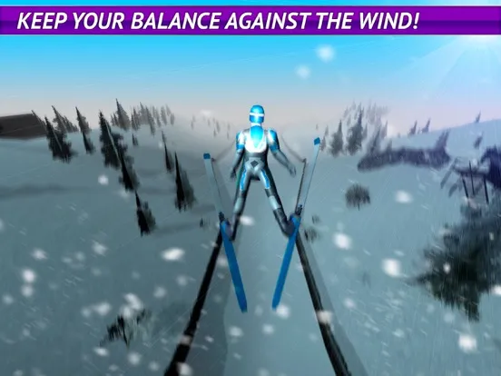 Ski Jumping Freestyle 3D iPad  Screenshots