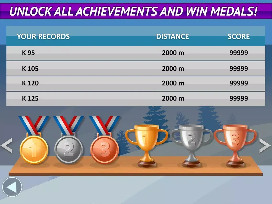 Ski Jumping Freestyle 3D Full iPad  Screenshots
