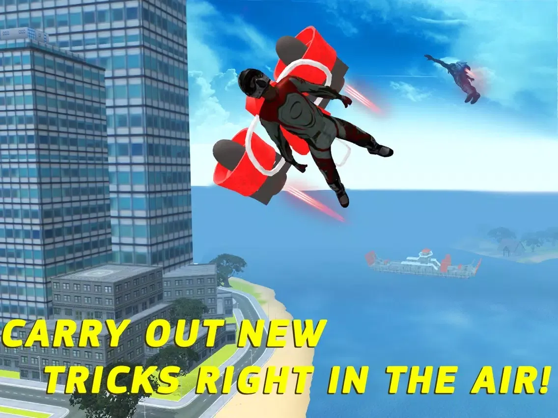 City Sky Diving Air Stunts Full iPad  Ekran Görüntüleri
