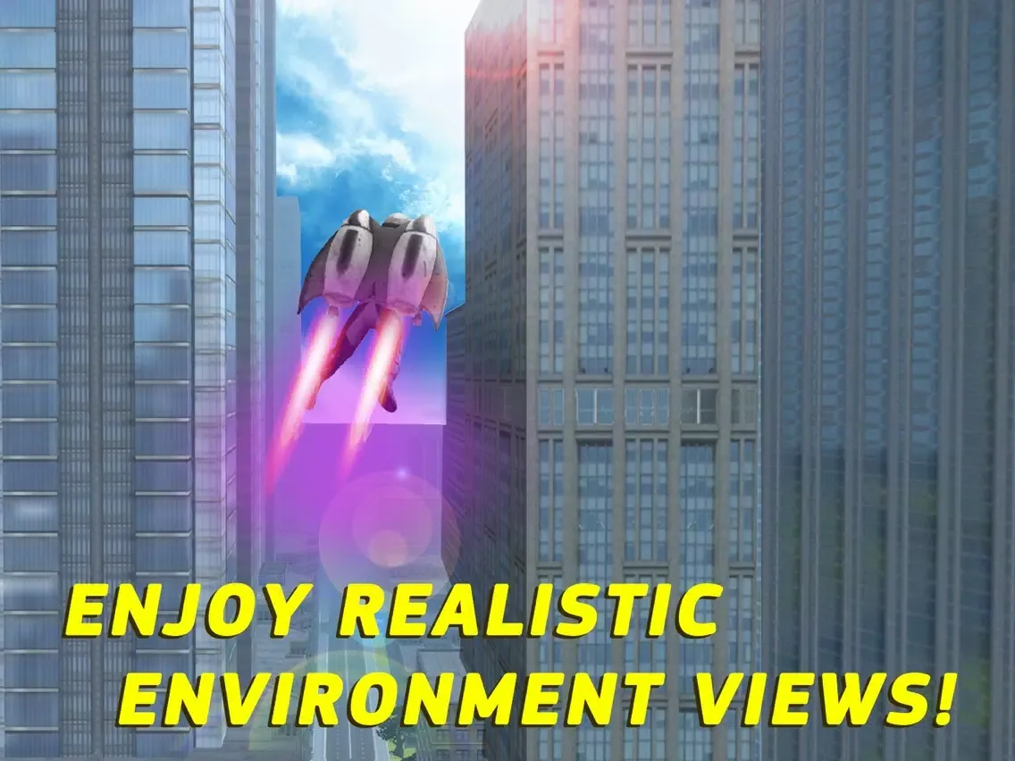 City Sky Diving Air Stunts Full iPad  Ekran Görüntüleri