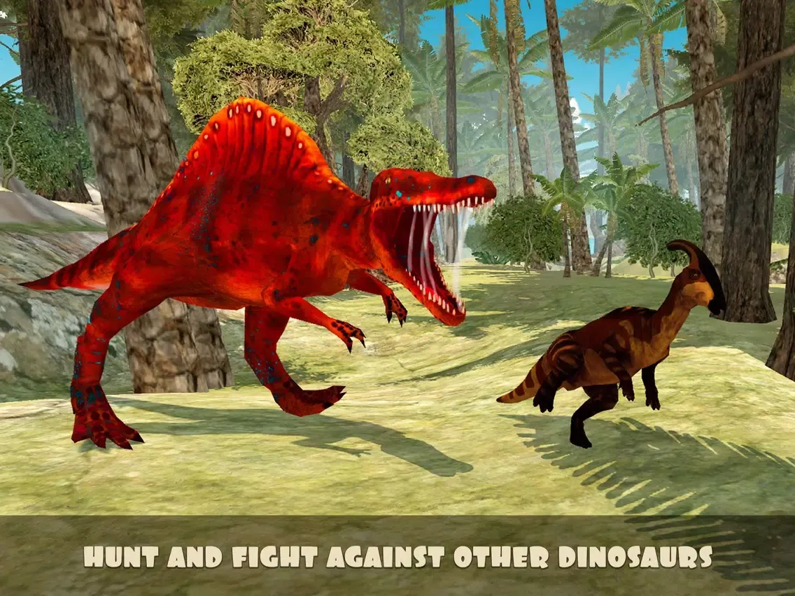 Jurassic Dino Spinosaurus Simulator 3D Full iPad  स्क्रीनशॉट