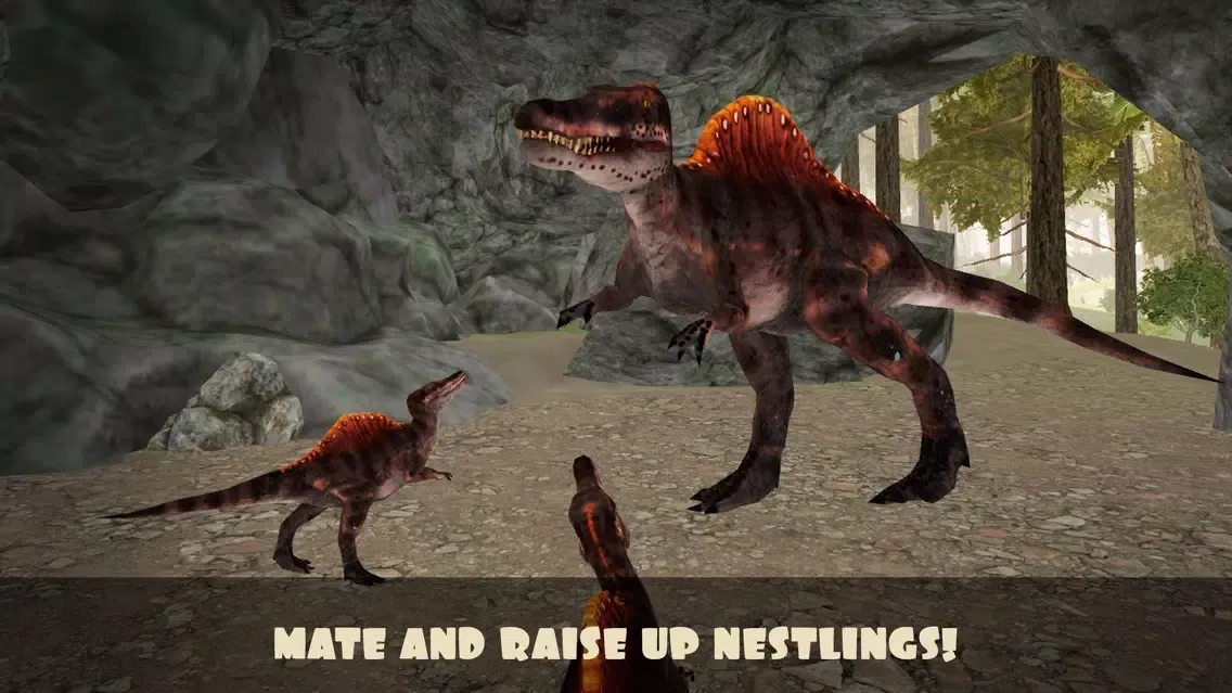 Jurassic Dino Spinosaurus Simulator 3D Full स्क्रीनशॉट