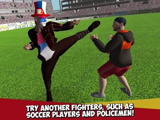 Tangkapan skrin Sport Stars Fighting Championship 3D iPad 