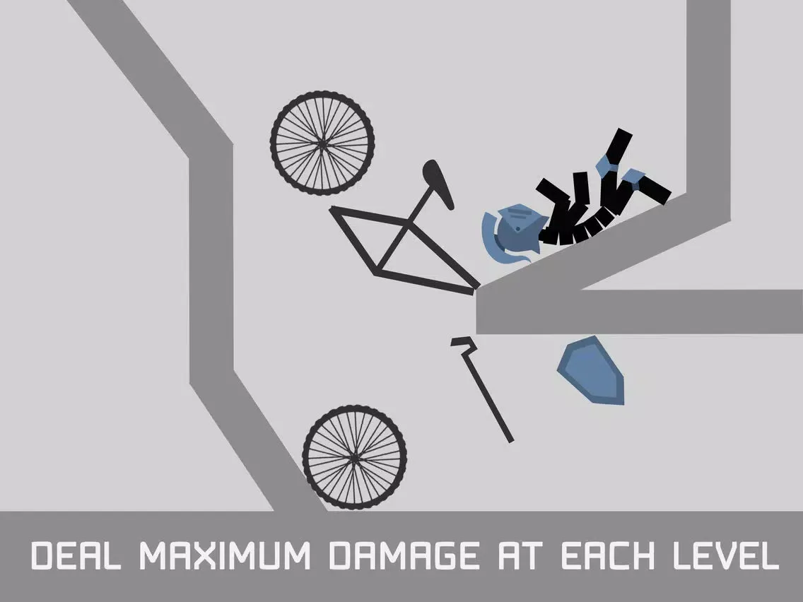 Capturas de tela do Stickman Turbo Car Crash Test Full iPad 