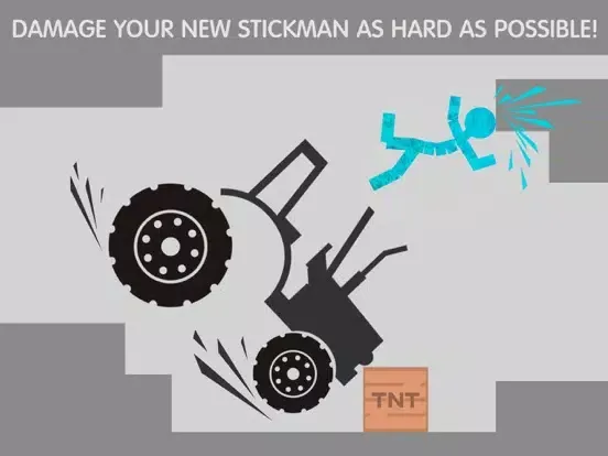 Stickman Turbo Car Crash Test 2 iPad  Screenshots