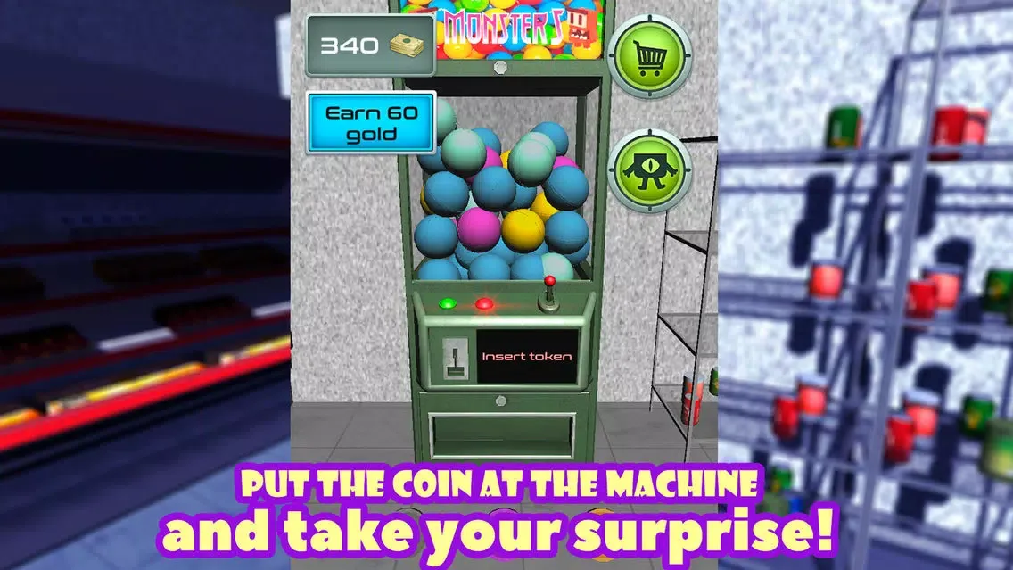 Tangkapan skrin Surprise Toy Vending Machine Simulator
