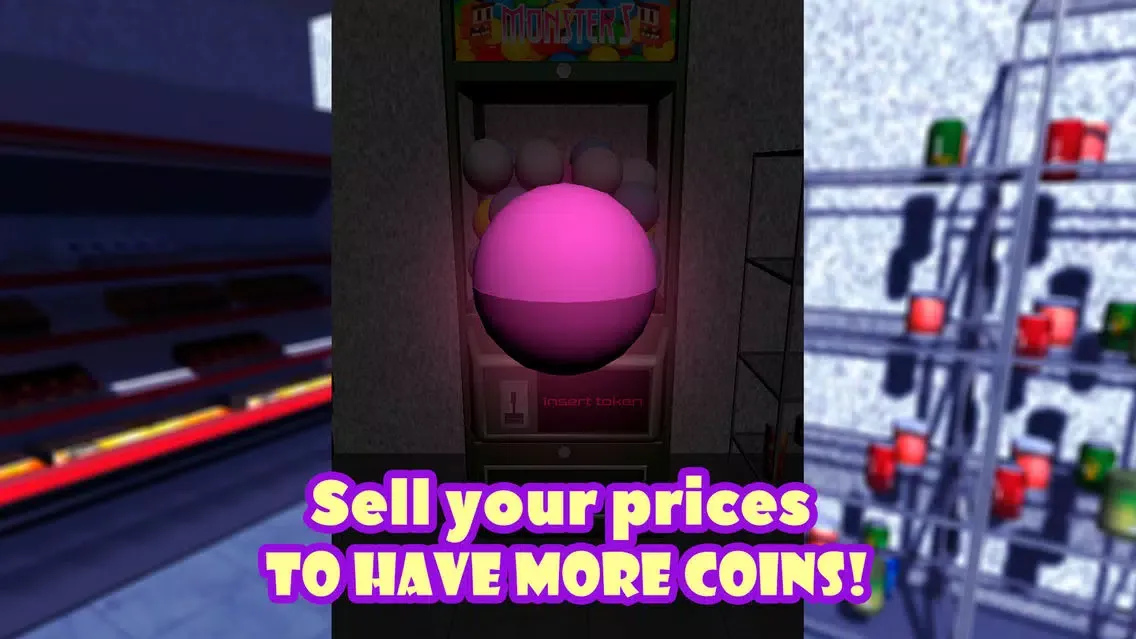 Tangkapan skrin Surprise Toy Vending Machine Simulator
